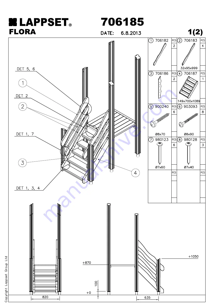 LAPPSET 175585 Installation Instruction Download Page 24