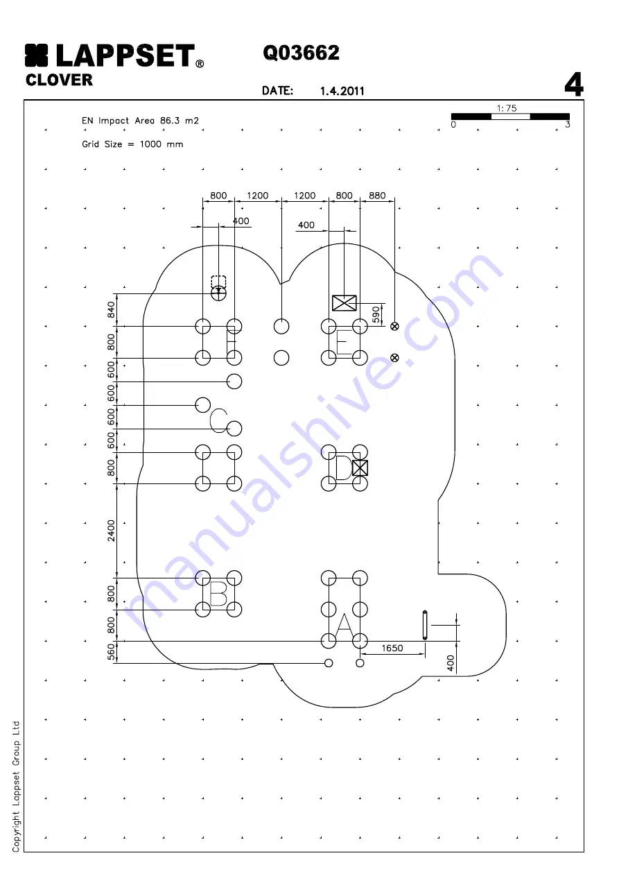 LAPPSET CLOVER Installation Instructions Manual Download Page 9