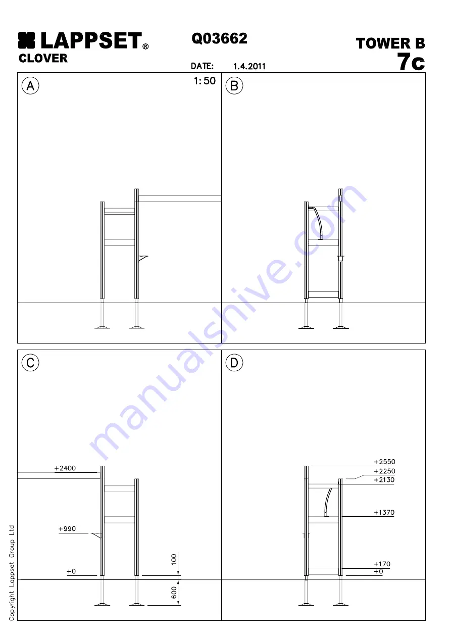 LAPPSET CLOVER Installation Instructions Manual Download Page 18