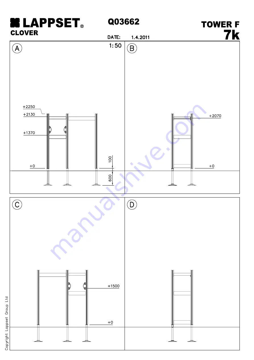 LAPPSET CLOVER Installation Instructions Manual Download Page 26