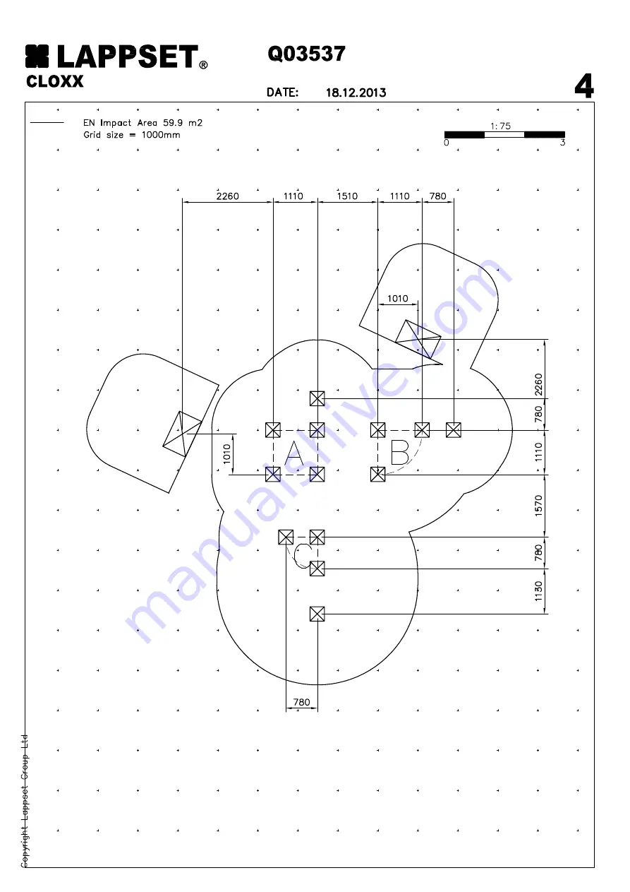 LAPPSET CLOXX Q03537 Installation Instructions Manual Download Page 8