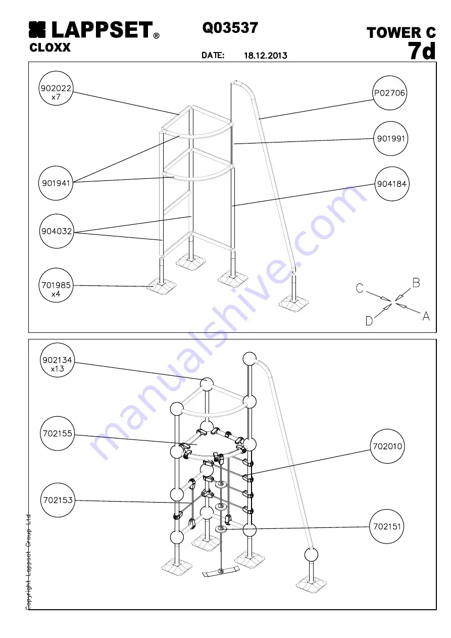 LAPPSET CLOXX Q03537 Скачать руководство пользователя страница 18