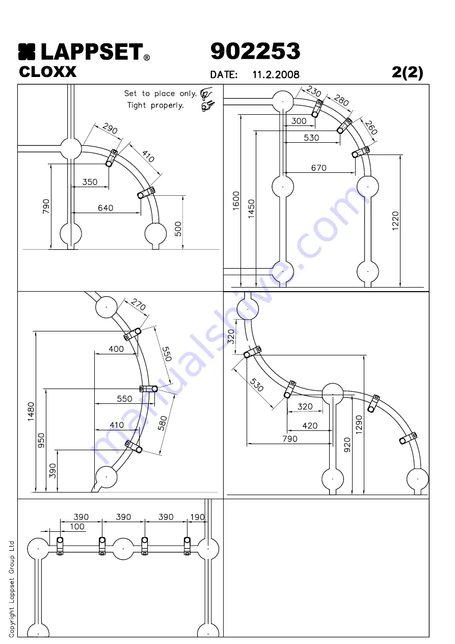 LAPPSET CLOXX Q03537 Скачать руководство пользователя страница 29