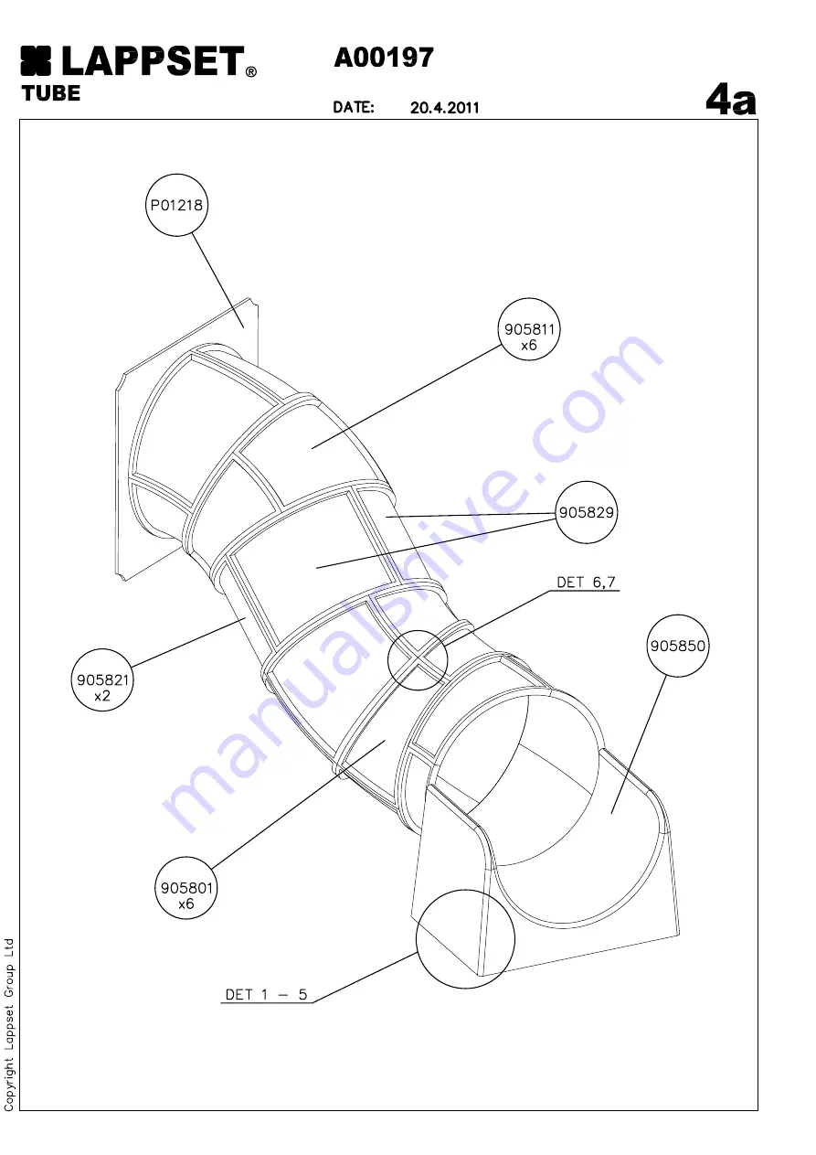 LAPPSET CLOXX Q05040 Скачать руководство пользователя страница 22