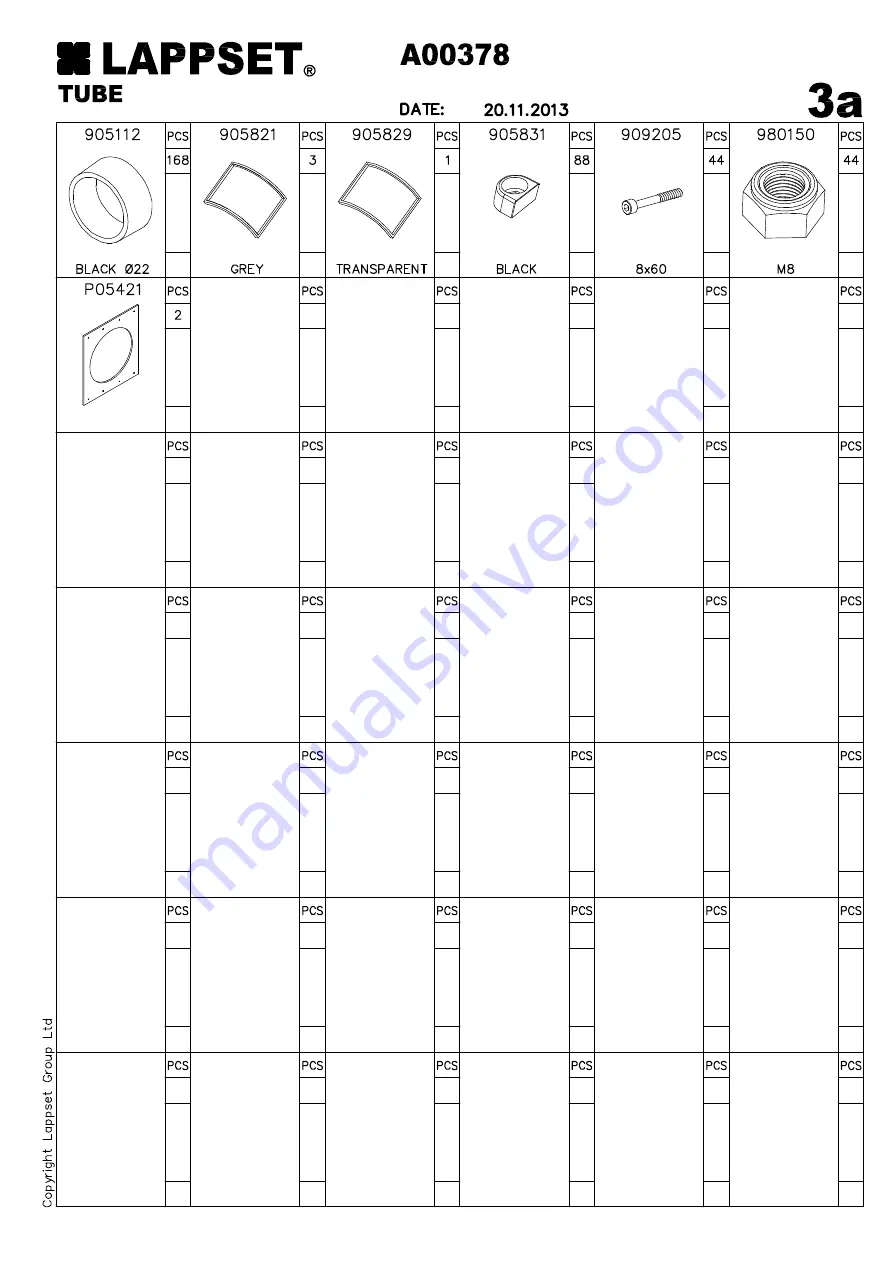 LAPPSET CLOXX Q05040 Manual Download Page 28