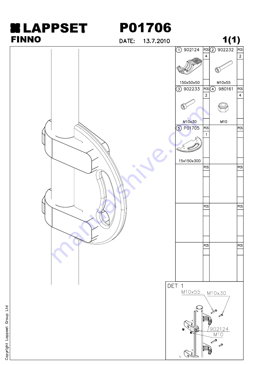 LAPPSET CLOXX Q05040 Manual Download Page 36