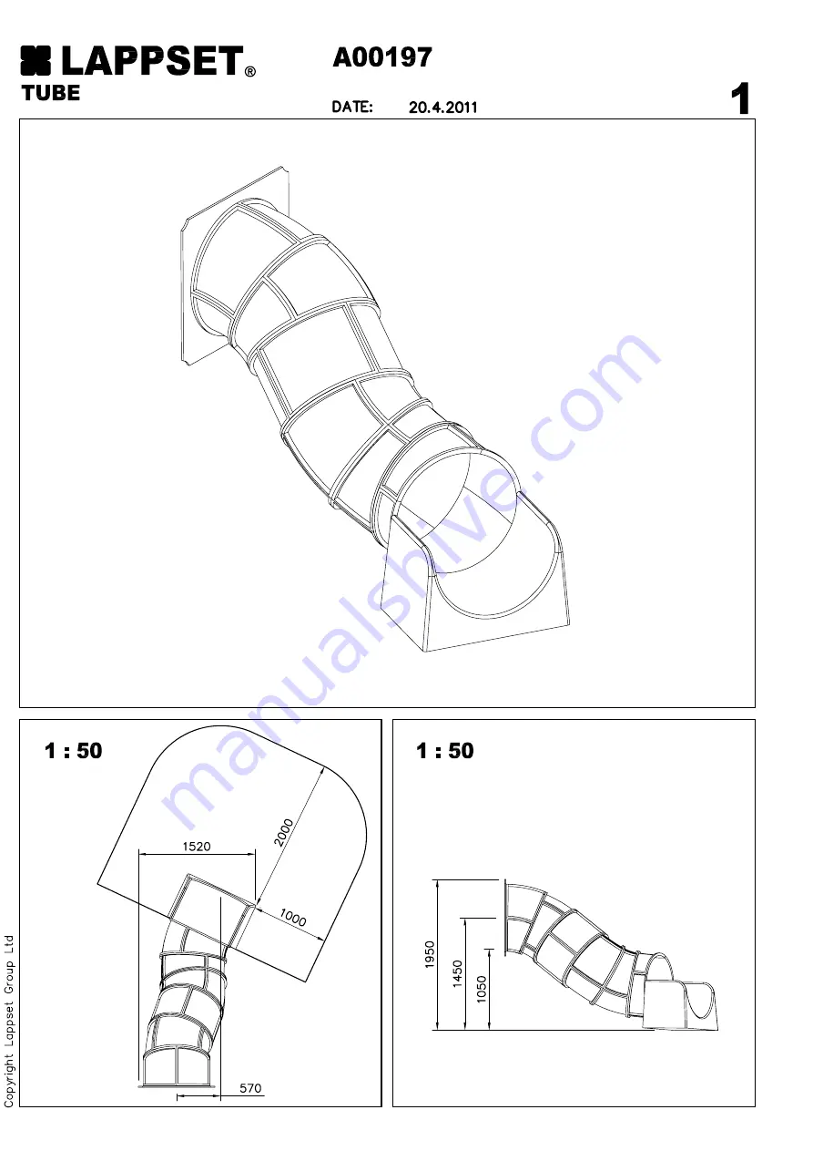 LAPPSET CLOXX Installation Instructions Manual Download Page 27