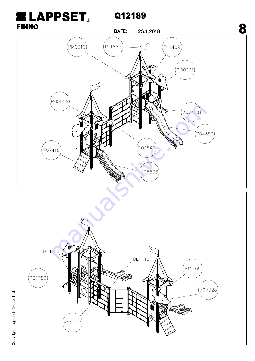 LAPPSET FINNO Q12189 Скачать руководство пользователя страница 23