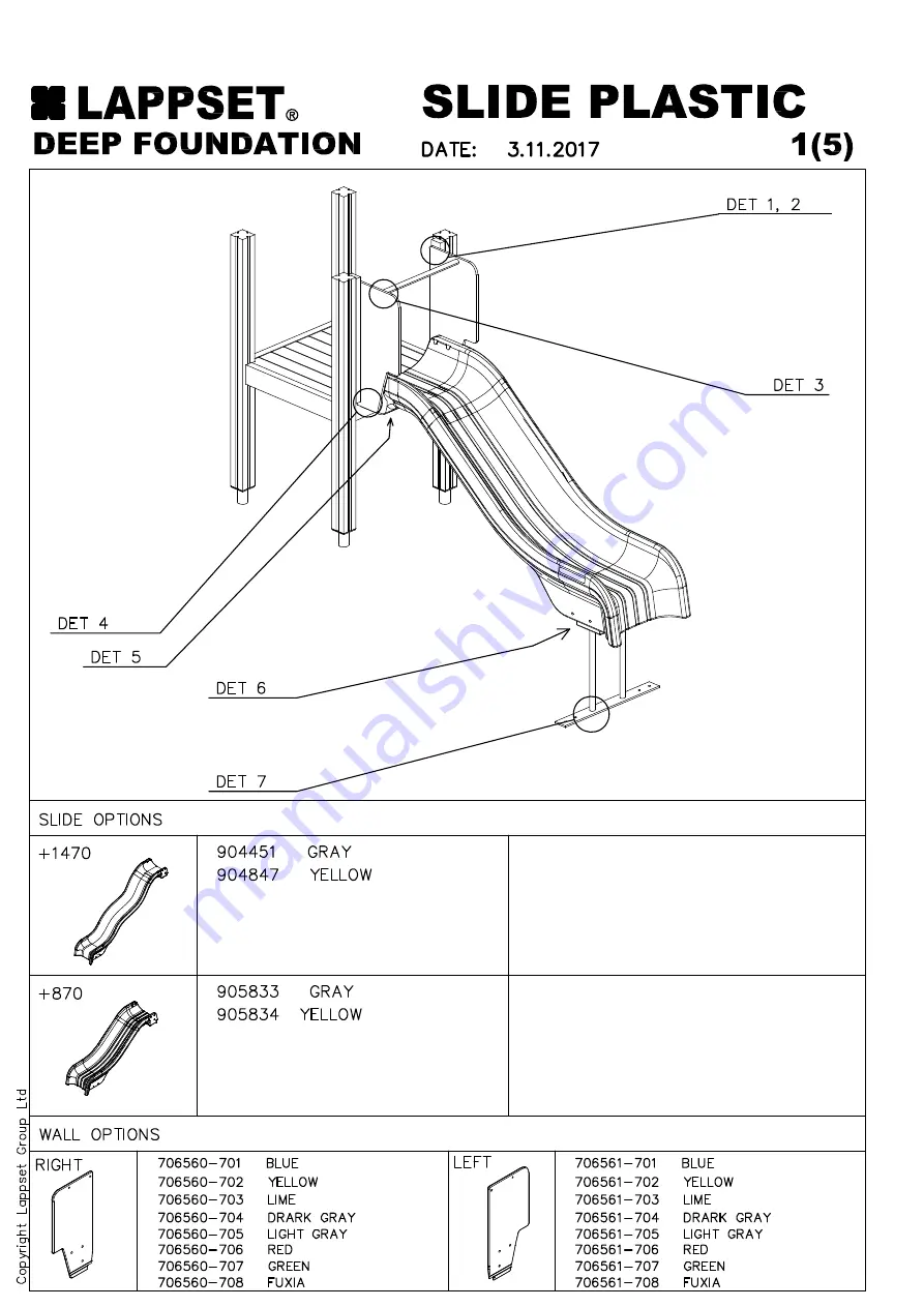 LAPPSET FINNO Q12189 Installation Instructions Manual Download Page 48