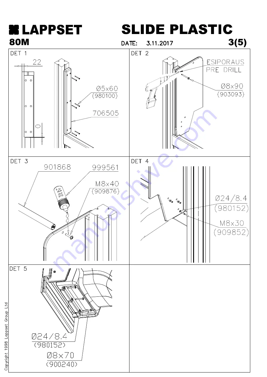 LAPPSET FINNO Q12189 Скачать руководство пользователя страница 50