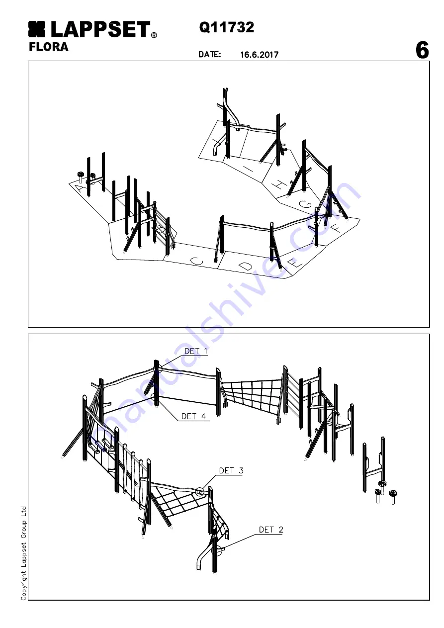 LAPPSET Q11732 Installation Instructions Manual Download Page 16