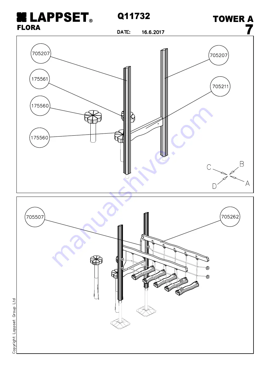 LAPPSET Q11732 Installation Instructions Manual Download Page 18