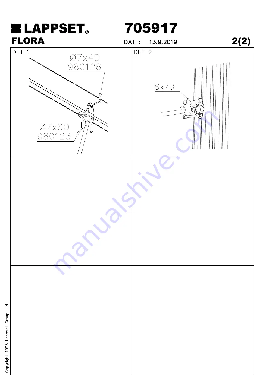 LAPPSET Q11732 Installation Instructions Manual Download Page 49