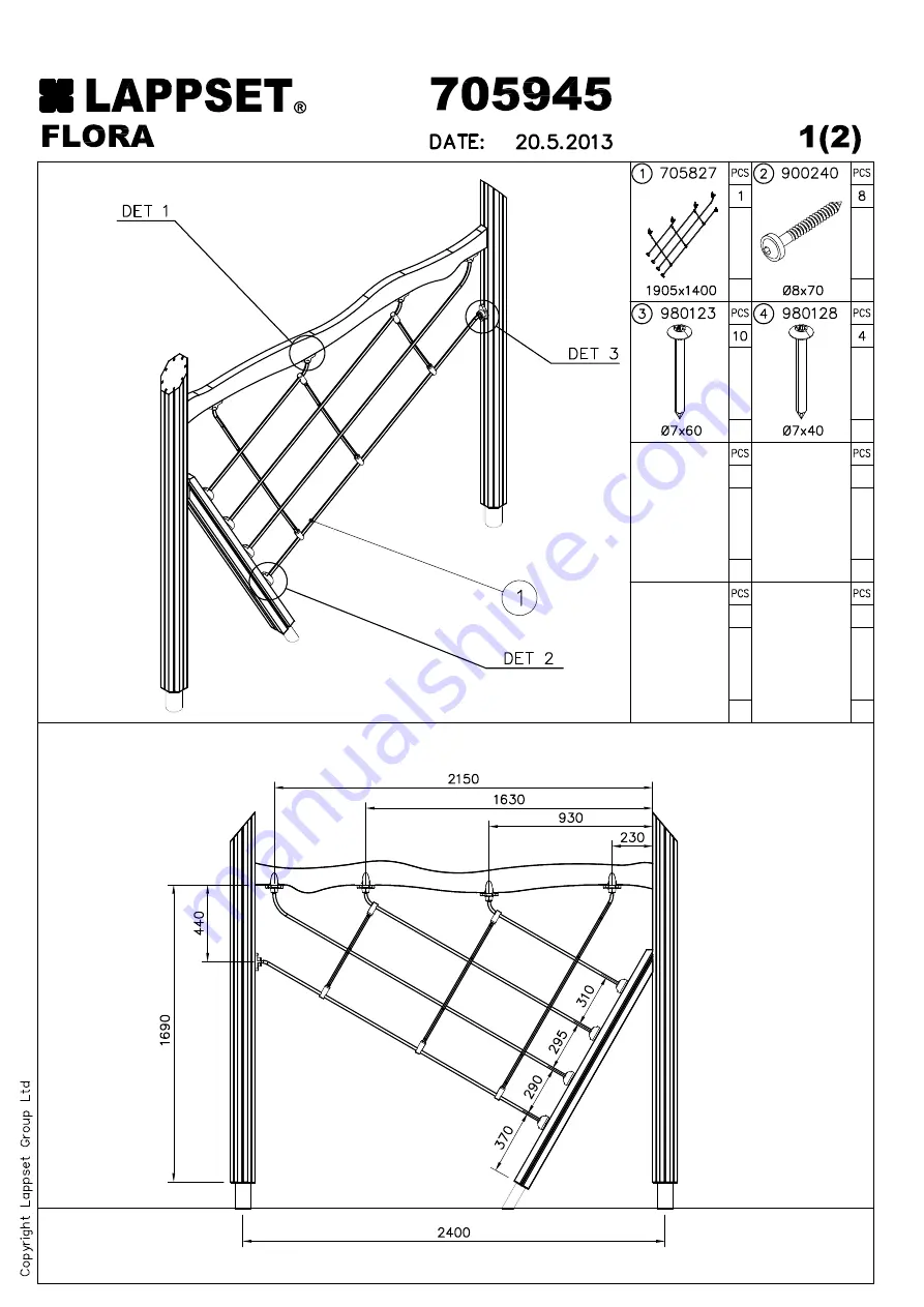 LAPPSET Q11732 Скачать руководство пользователя страница 52