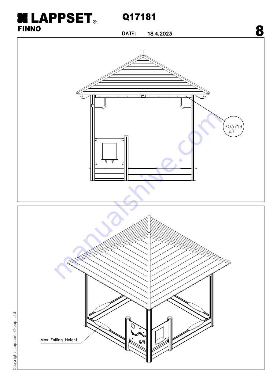 LAPPSET Q17181 Installation Instructions Manual Download Page 11