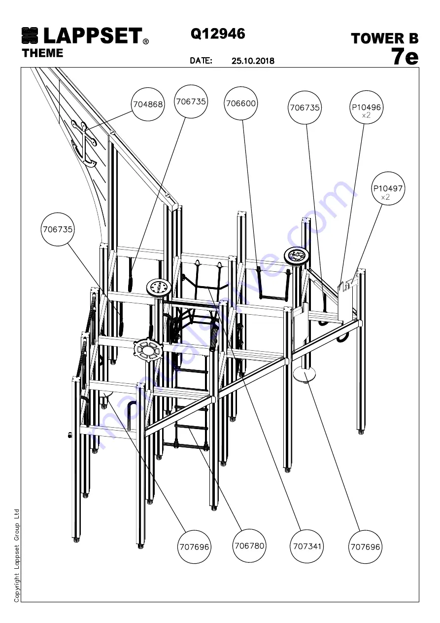 LAPPSET Theme Installation Instructions Manual Download Page 19