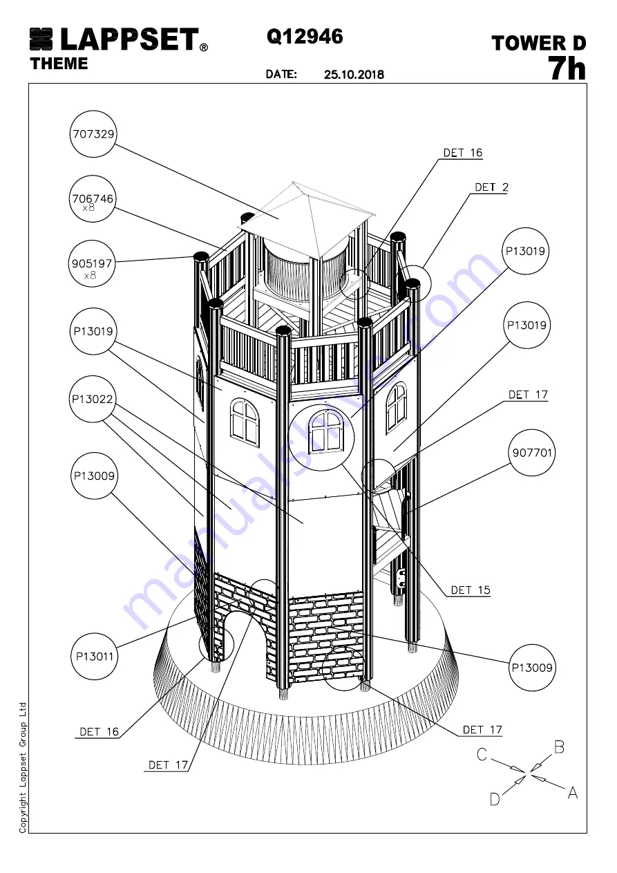 LAPPSET Theme Installation Instructions Manual Download Page 22