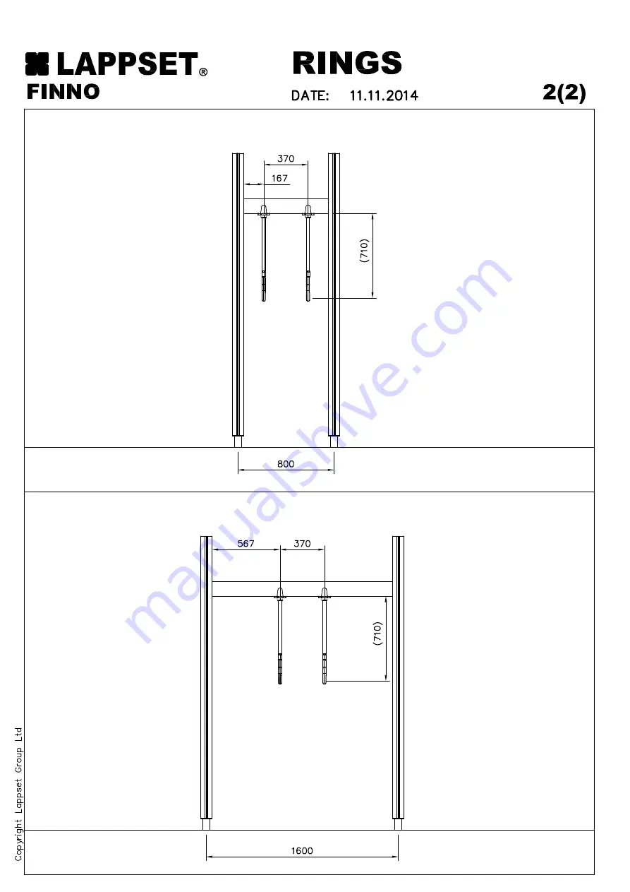 LAPPSET Theme Installation Instructions Manual Download Page 87