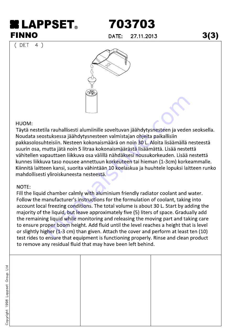 LAPPSET Theme Installation Instructions Manual Download Page 116