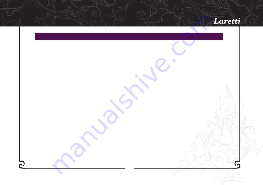 Laretti LR7500 Manual Download Page 9