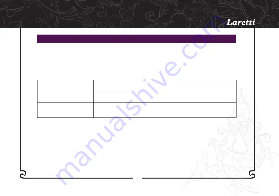 Laretti LR8321 Manual Download Page 21