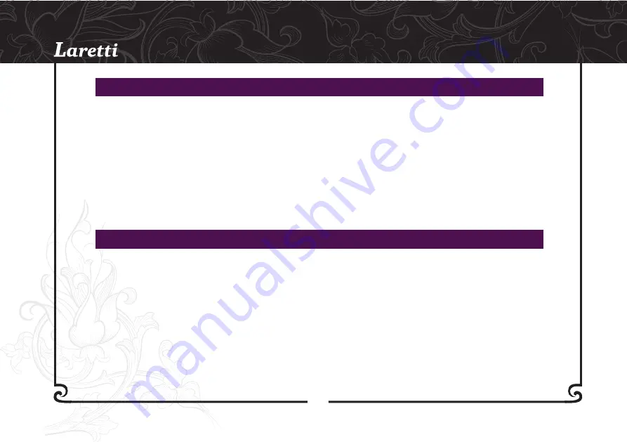 Laretti LR8321 Manual Download Page 38