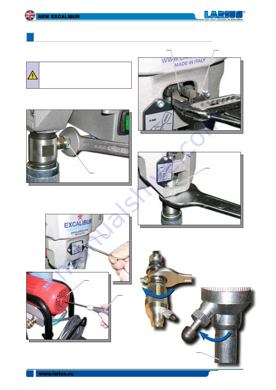 Larius New Excalibur Operating And Maintenance Instruction Manual Download Page 26