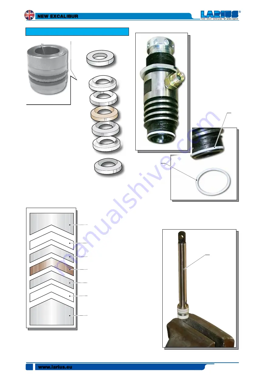 Larius New Excalibur Operating And Maintenance Instruction Manual Download Page 30