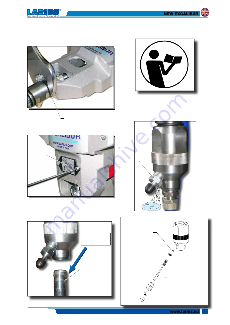 Larius New Excalibur Operating And Maintenance Instruction Manual Download Page 35