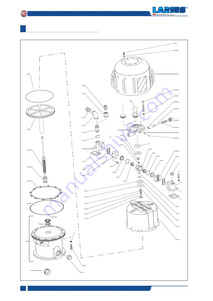 Larius NOVA 55:1 EXT Operating And Maintenance Manual Download Page 22