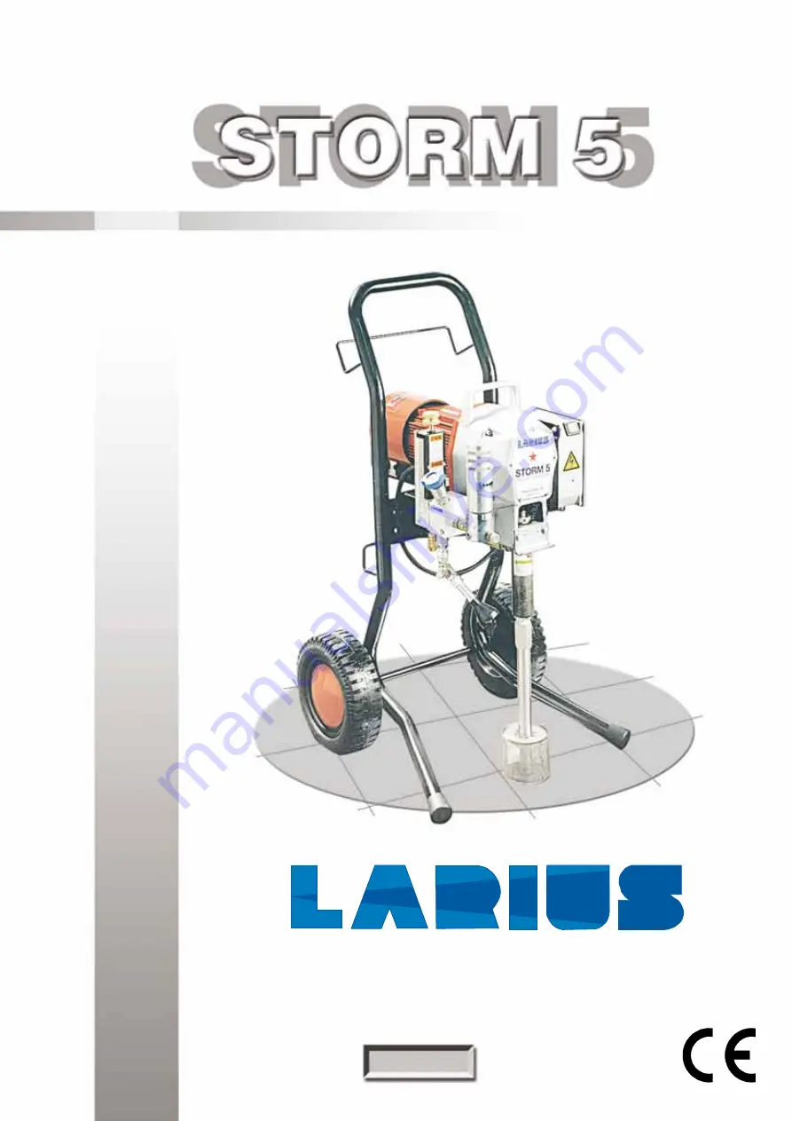 Larius Storm 5 Operating And Maintenance Instruction Manual Download Page 1