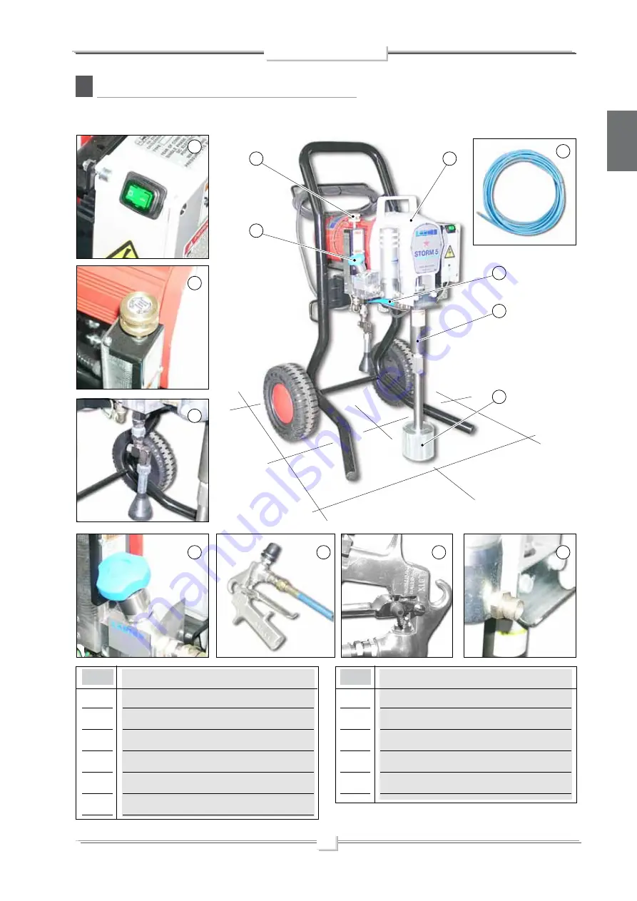 Larius Storm 5 Operating And Maintenance Instruction Manual Download Page 5