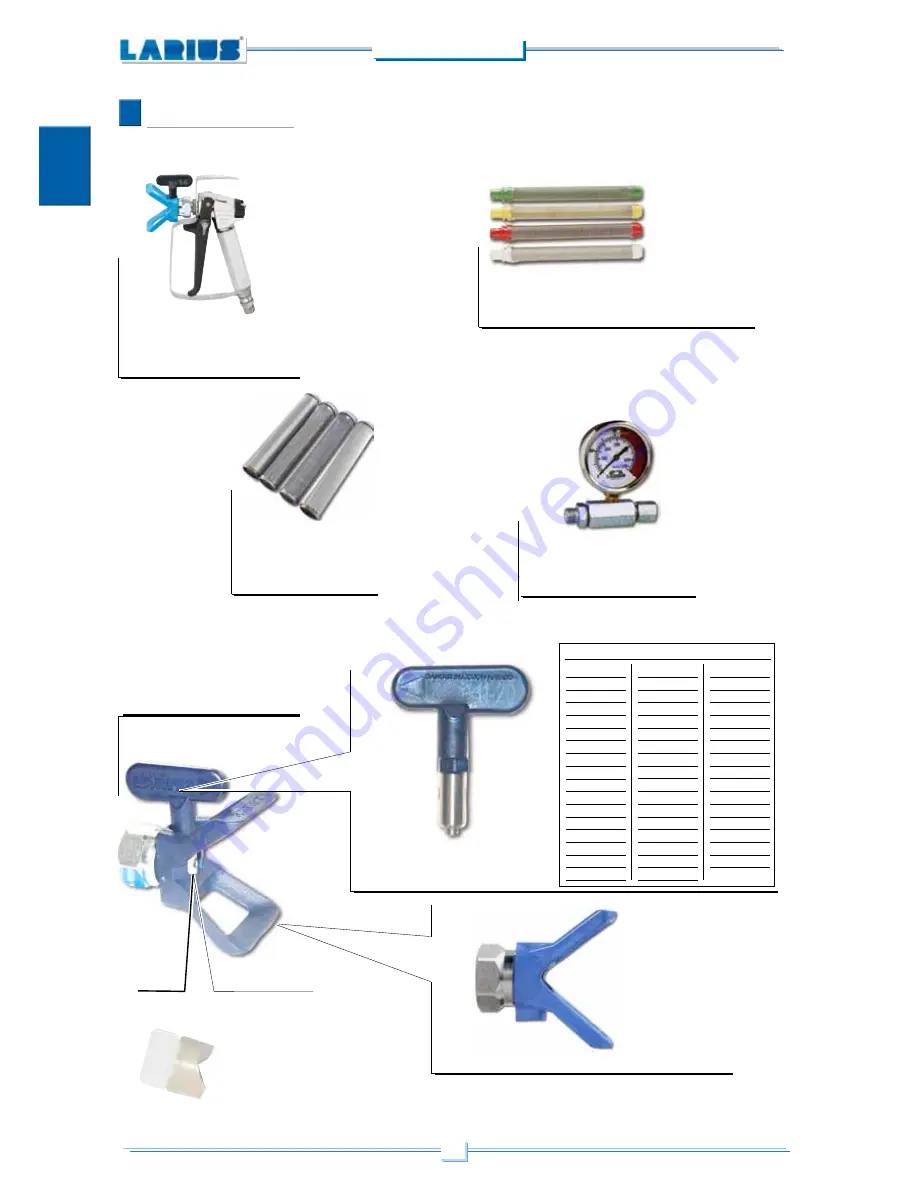 Larius VEGA 23:1 Operating And Maintenance Instruction Manual Download Page 44