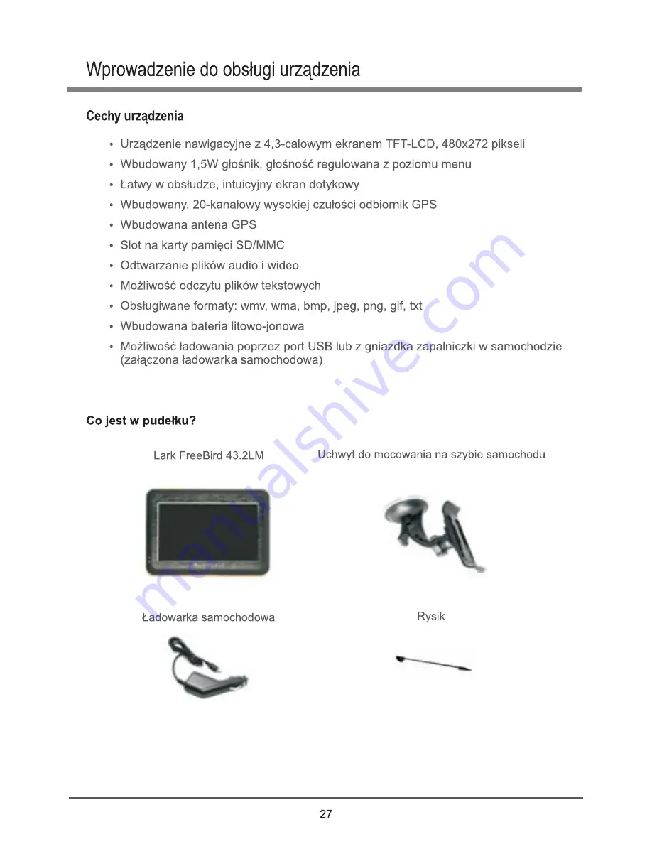 Lark FreeBird 43.2LM User Manual Download Page 28