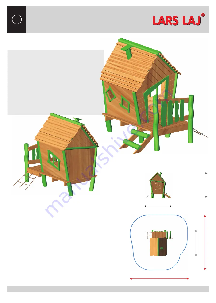 LARS LAJ Britta's Playhouse Скачать руководство пользователя страница 1