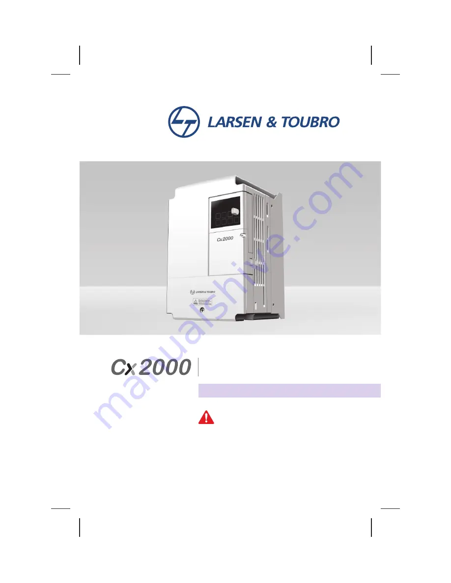 Larsen & Toubro C*2000 Series User Manual Download Page 1