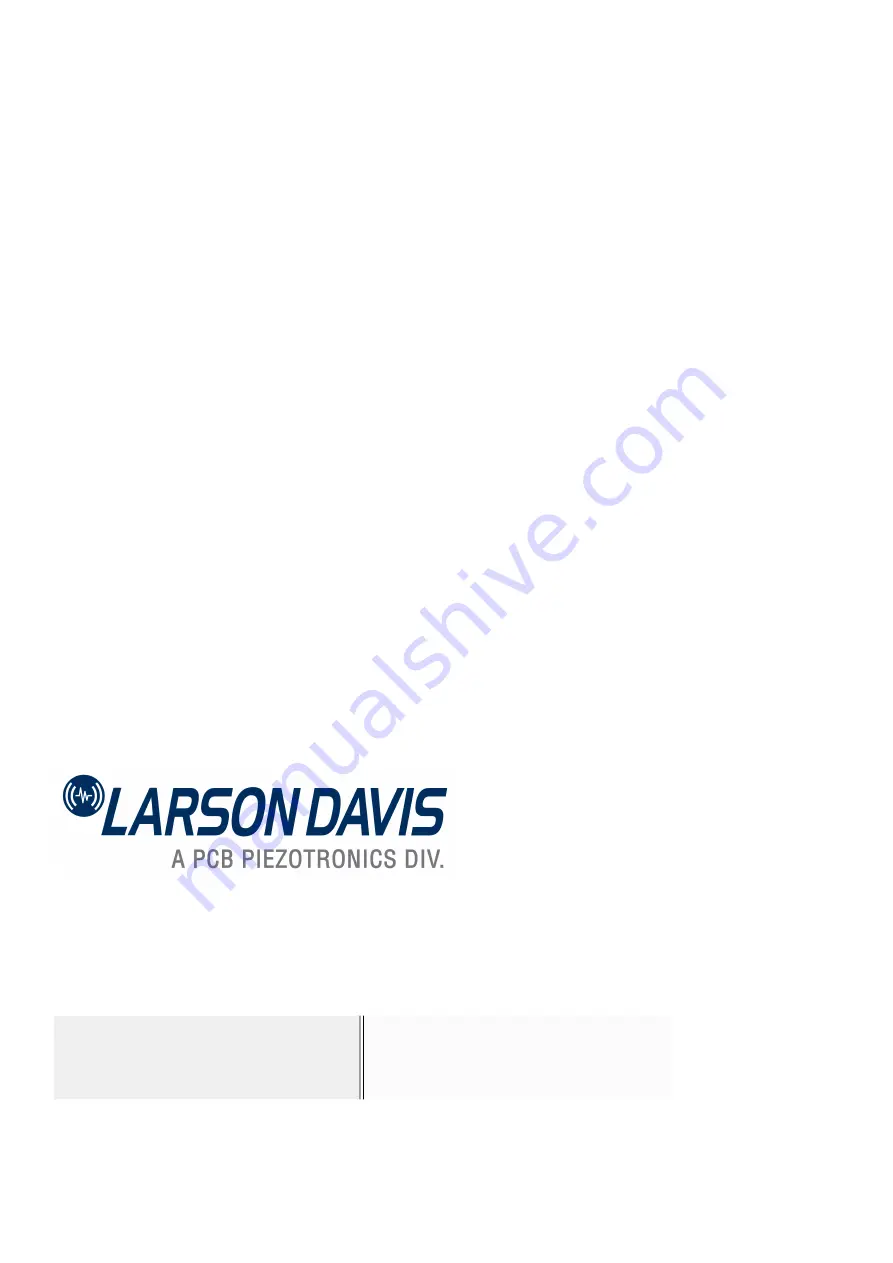 Larson Davis Spartan 730 Reference Manual Download Page 101