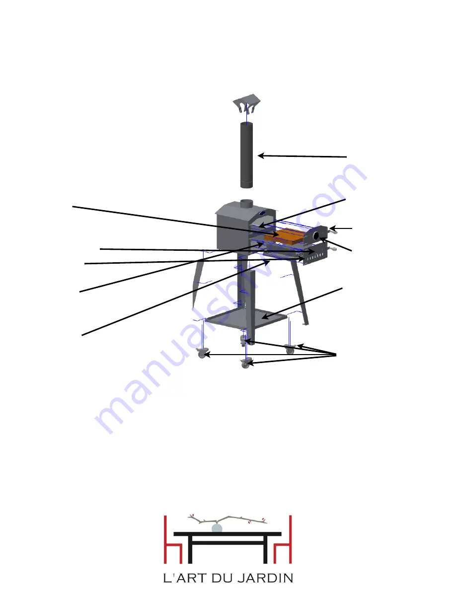 L’Art du Jardin Napoli V1 Manual Download Page 5