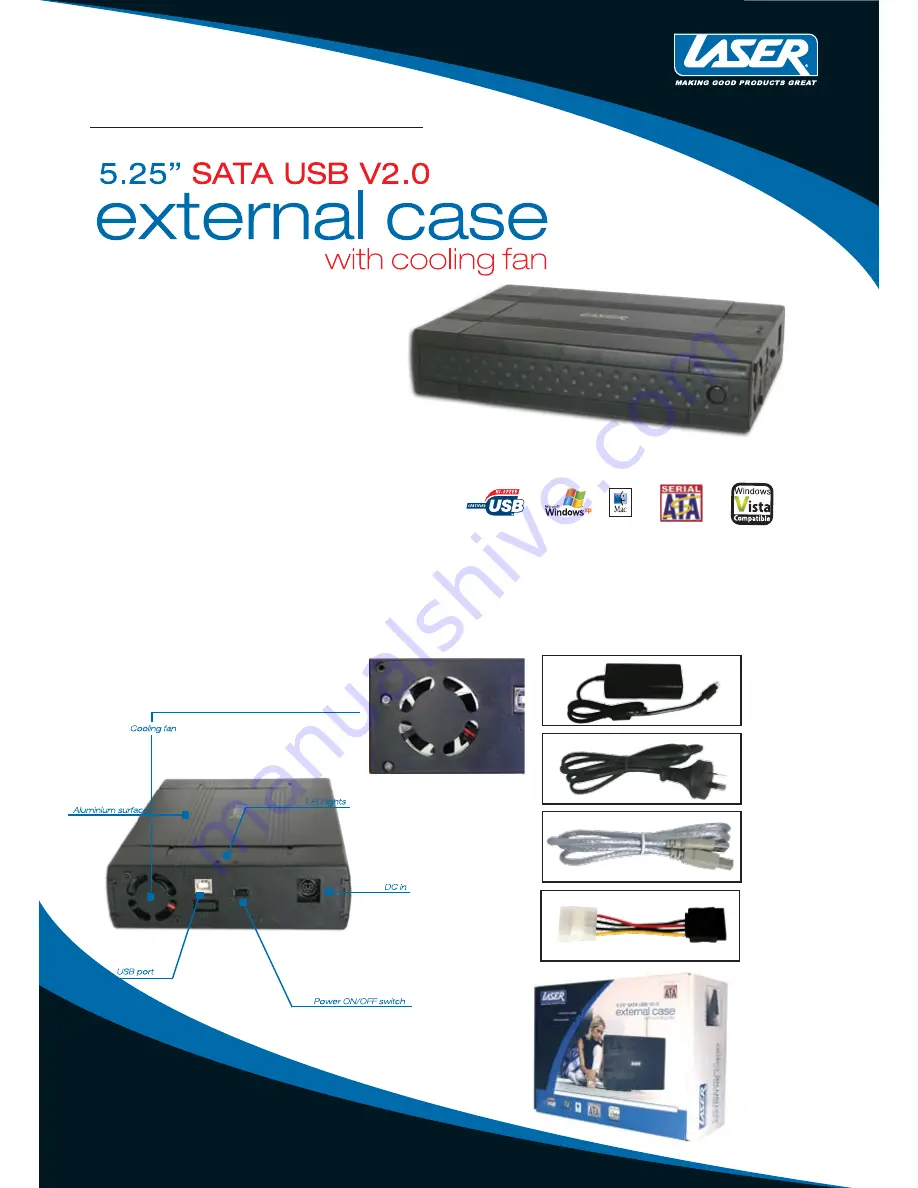 Laser CASE-5S Specifications Download Page 1