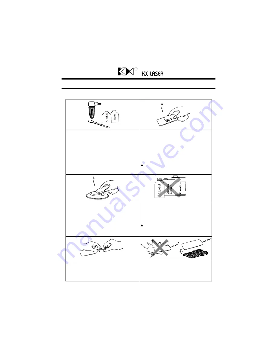 Laser GX 2000 B Manual Download Page 24