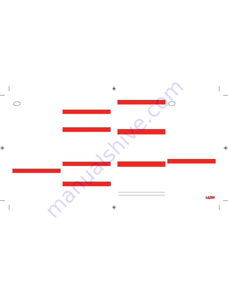 Laser WideRace Manual Download Page 4