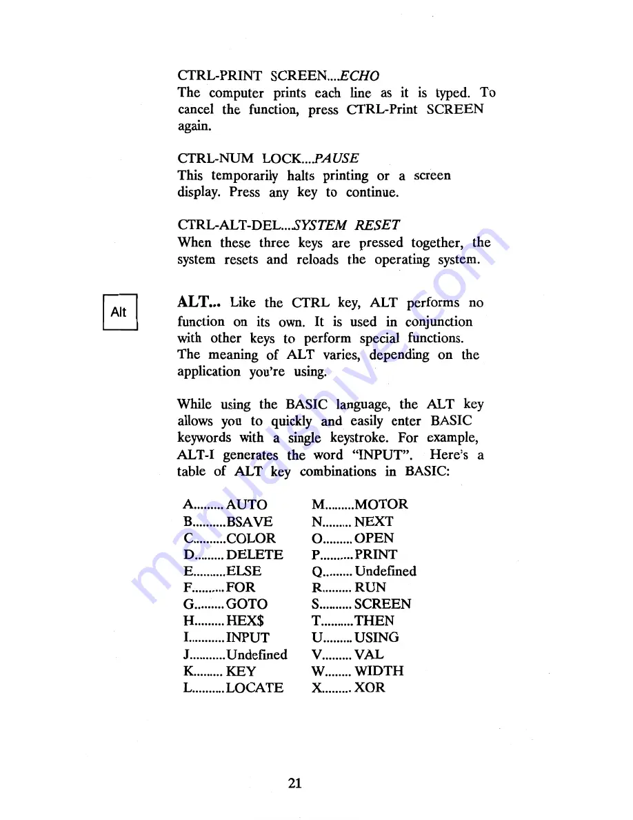 Laser XT/3 Operation Manual Download Page 22