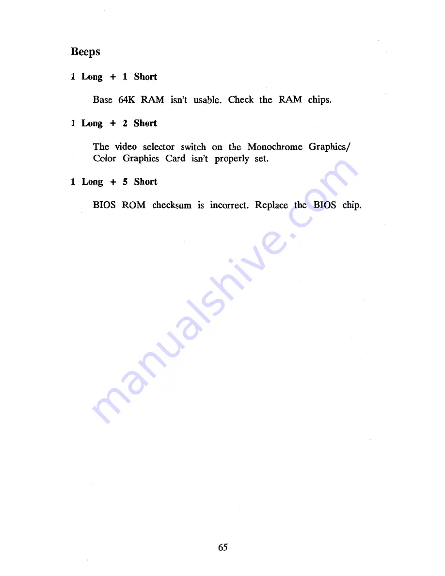 Laser XT/3 Operation Manual Download Page 66