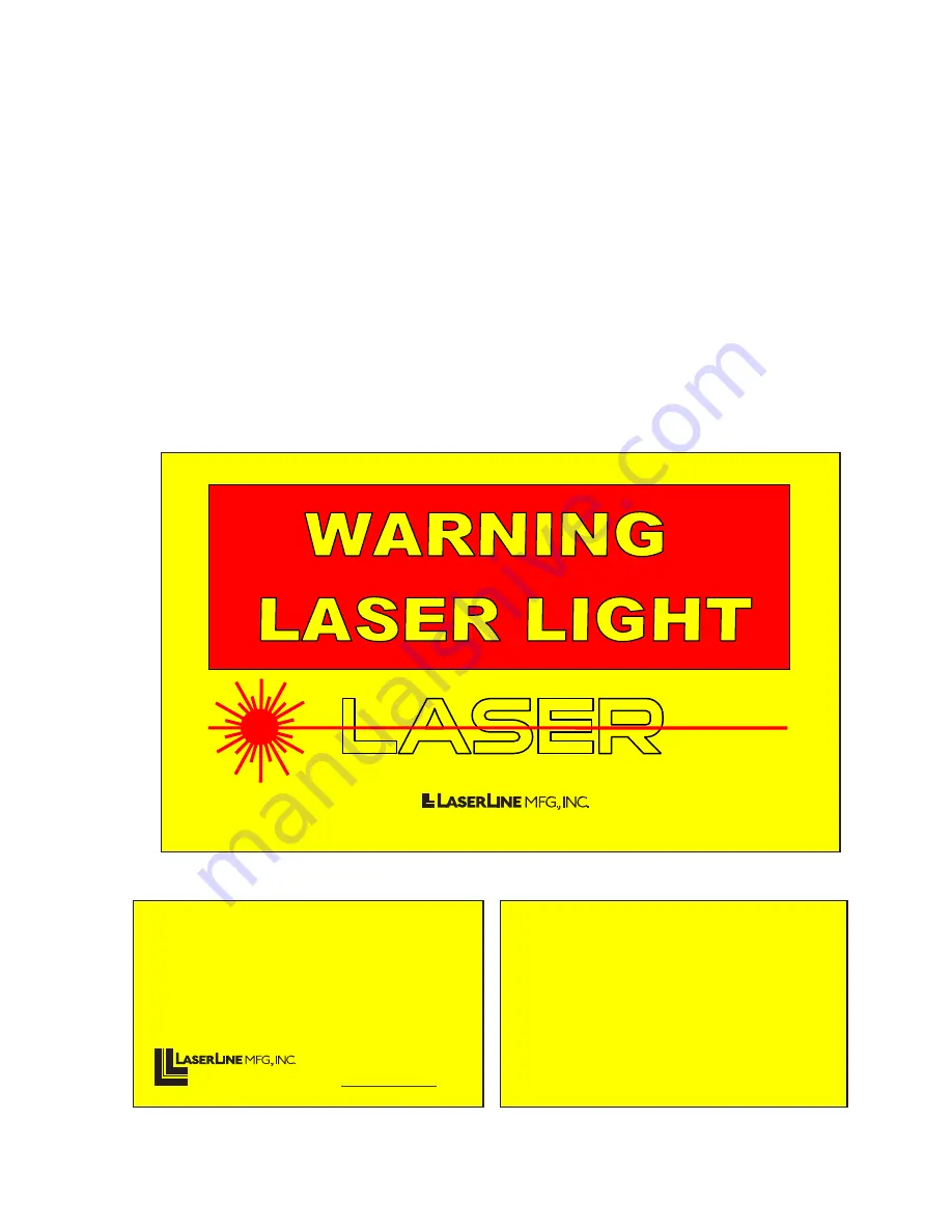 LaserLine GL3000PM Скачать руководство пользователя страница 8