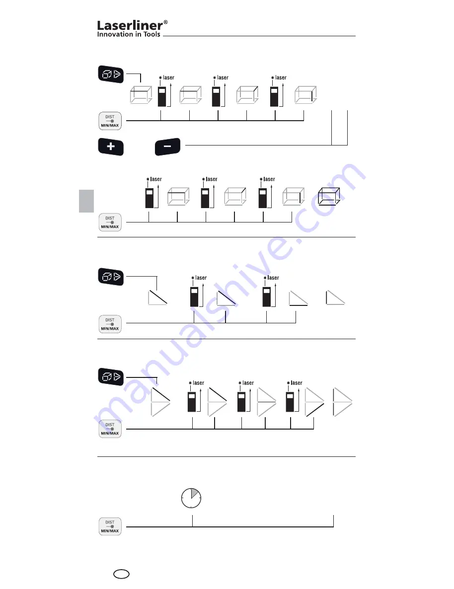 LaserLiner DistanceMaster Pocket Pro Manual Download Page 50