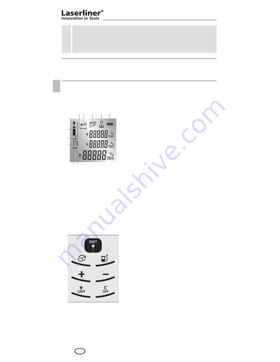 LaserLiner DistanceMaster Pocket Manual Download Page 32