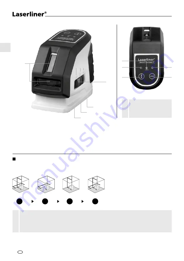 LaserLiner MasterCross-Laser 2 Manual Download Page 14