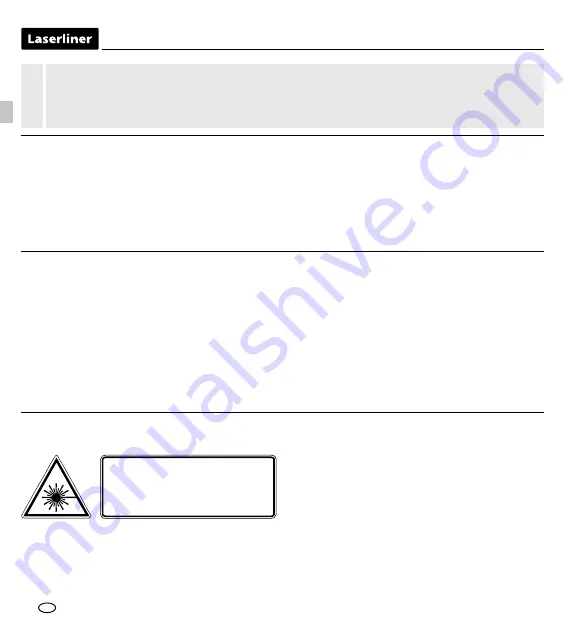 LaserLiner SmartLine-Laser G360 Manual Download Page 14