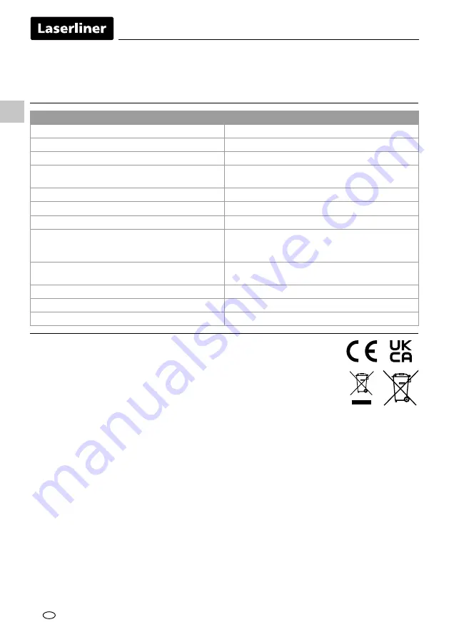 LaserLiner SuperPlane-Laser 3D Manual Download Page 16