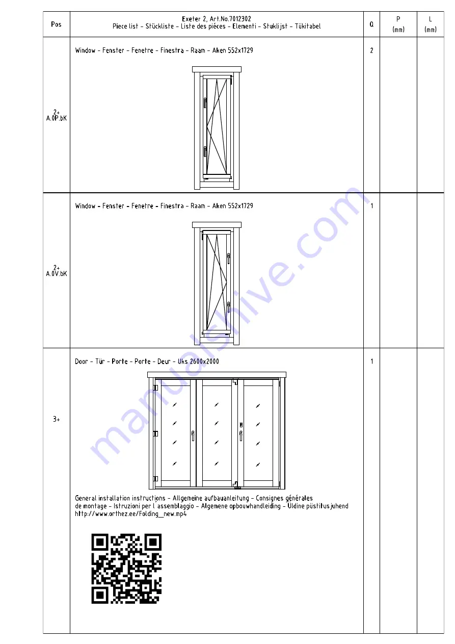 Lasita Maja Exeter 2 Manual Download Page 12